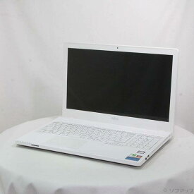 【中古】FUJITSU(富士通） 格安安心パソコン LIFEBOOK AH30／B1 FMVA30B1W アーバンホワイト 〔Windows 10〕 【381-ud】