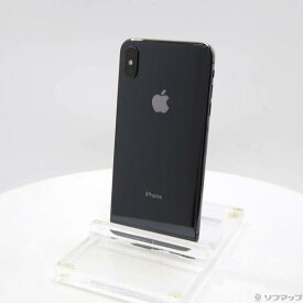 【中古】Apple(アップル) iPhoneXS Max 256GB スペースグレイ MT6U2J／A SIMフリー 【258-ud】