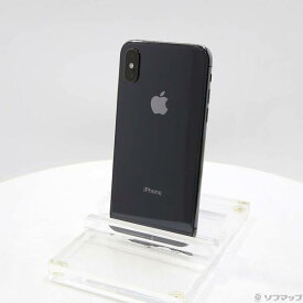 【中古】Apple(アップル) iPhoneXS 64GB スペースグレイ MTAW2J／A SIMフリー 【377-ud】