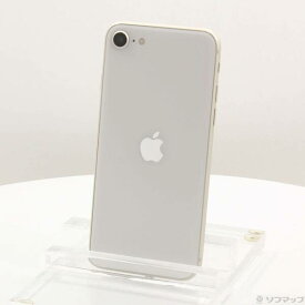 【中古】Apple(アップル) iPhone SE 第3世代 64GB スターライト MMYD3J／A SIMフリー 【269-ud】