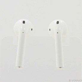 【中古】Apple(アップル) AirPods 第2世代 with Wireless Charging Case MRXJ2J／A 【352-ud】