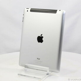 【中古】Apple(アップル) iPad 第4世代 64GB ホワイト MD527J／A SoftBank 【349-ud】