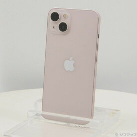 【中古】Apple(アップル) iPhone13 256GB ピンク MLNK3J／A SIMフリー 【349-ud】