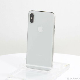 【中古】Apple(アップル) iPhoneXS 256GB シルバー MTE12J／A SIMフリー 【276-ud】