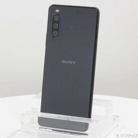 【中古】SONY(ソニー) Xperia 10 III Lite 64GB ブラック XQ-BT44 SIMフリー 【269-ud】