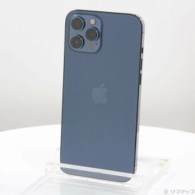 【中古】Apple(アップル) iPhone12 Pro Max 512GB パシフィックブルー MGD63J／A SIMフリー 【381-ud】