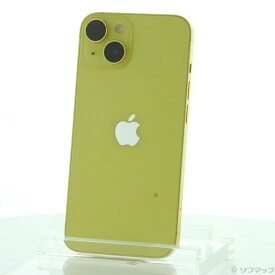【中古】Apple(アップル) iPhone14 128GB イエロー MR3Q3J／A SIMフリー 【344-ud】