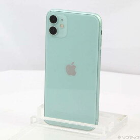 【中古】Apple(アップル) iPhone11 64GB グリーン MWLY2J／A SoftBank 【295-ud】