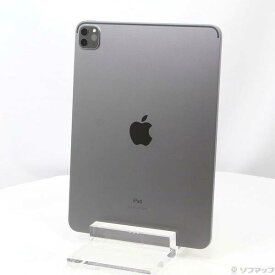 【中古】Apple(アップル) iPad Pro 11インチ 第2世代 128GB スペースグレイ MY232J／A Wi-Fi 【196-ud】