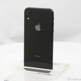 【中古】Apple(アップル) iPhoneXR 64GB ブラック MT002J／A SIMフリー 【247-ud】