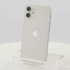 【中古】Apple(アップル) iPhone12 mini 256GB ホワイト MGDT3J／A SIMフリー 【297-ud】