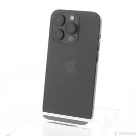 【中古】Apple(アップル) iPhone14 Pro 256GB スペースブラック MQ0Q3J／A SIMフリー 【262-ud】