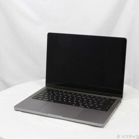 【中古】Apple(アップル) MacBook Pro 14.2-inch Late 2021 MKGP3J／A Apple M1 Pro 8コアCPU_14コアGPU 16GB SSD512GB スペースグレイ 〔12.6 Monterey〕 【349-ud】