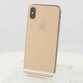 【中古】Apple(アップル) iPhoneXS 256GB ゴールド MTE22J／A SIMフリー 【269-ud】