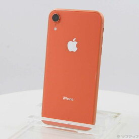 【中古】Apple(アップル) iPhoneXR 64GB コーラル MT0A2J／A SIMフリー 【305-ud】