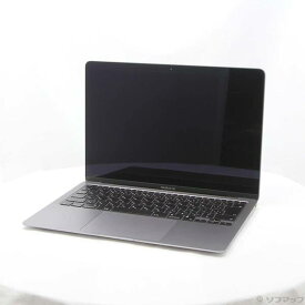 【中古】Apple(アップル) MacBook Air 13.3-inch Late 2020 MGN63J／A Apple M1 8コアCPU_7コアGPU 8GB SSD256GB スペースグレイ 〔12.6 Monterey〕 【247-ud】