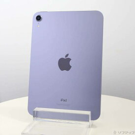 【中古】Apple(アップル) iPad mini 第6世代 256GB パープル MK7X3J／A Wi-Fi 【377-ud】