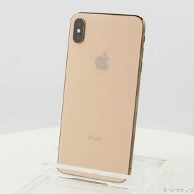 【中古】Apple(アップル) iPhoneXS Max 64GB ゴールド MT6T2J／A SIMフリー 【269-ud】