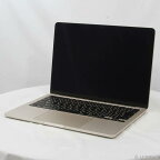 【中古】Apple(アップル) MacBook Air 13.6-inch Mid 2022 MLY13J／A Apple M2 8コアCPU_8コアGPU 8GB SSD256GB スターライト 〔12.6 Monterey〕 【198-ud】