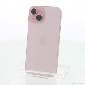 【中古】Apple(アップル) iPhone15 128GB ピンク MTMJ3J／A SIMフリー 【344-ud】