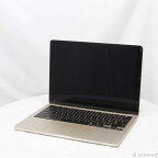 【中古】Apple(アップル) MacBook Air 13.6-inch Mid 2022 MLY13J／A Apple M2 8コアCPU_8コアGPU 8GB SSD256GB スターライト 〔12.6 Monterey〕 【297-ud】