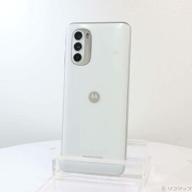 【中古】Motorola(モトローラ) moto g52j 5G II 128GB パールホワイト PATM0005JP SIMフリー 【371-ud】