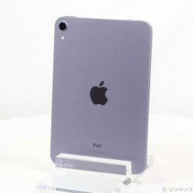 【中古】Apple(アップル) iPad mini 第6世代 64GB パープル MK7R3J／A Wi-Fi 【371-ud】
