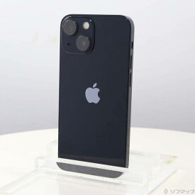 【中古】Apple(アップル) iPhone13 mini 128GB ミッドナイト MLJC3J／A SIMフリー 【258-ud】