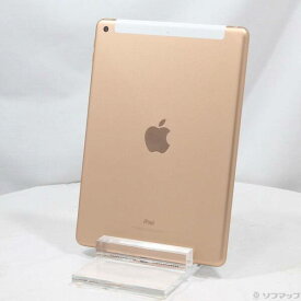 【中古】Apple(アップル) iPad 第6世代 32GB ゴールド MRM02J／A SoftBank 【276-ud】