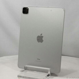 【中古】Apple(アップル) iPad Pro 11インチ 第3世代 2TB シルバー MHWF3J／A SIMフリー 【269-ud】