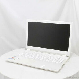 【中古】TOSHIBA(東芝) 格安安心パソコン dynabook T55／CWD PT55CWDBJA2 リュクスホワイト 〔Windows 10〕 【348-ud】