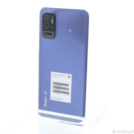 【中古】Xiaomi(シャオミ) Redmi Note 10T 64GB ナイトタイムブルー XMSAC1 SoftBank 【348-ud】