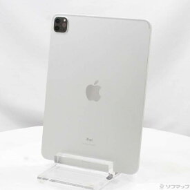 【中古】Apple(アップル) iPad Pro 11インチ 第3世代 128GB シルバー MHQT3J／A Wi-Fi 【368-ud】