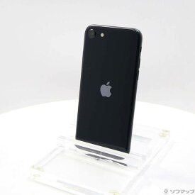 【中古】Apple(アップル) iPhone SE 第3世代 64GB ミッドナイト MMYC3J／A SIMフリー 【348-ud】