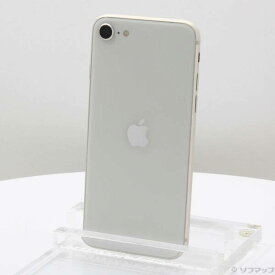 【中古】Apple(アップル) iPhone SE 第3世代 128GB スターライト MMYG3J／A SIMフリー 【348-ud】