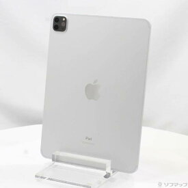 【中古】Apple(アップル) iPad Pro 11インチ 第3世代 256GB シルバー MHW83J／A SIMフリー 【368-ud】