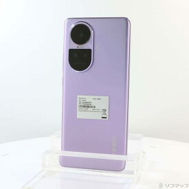 【中古】OPPO(オッポ) OPPO Reno10 Pro 5G 256GB グロッシーパープル A302OP SoftBank 【269-ud】