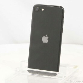 【中古】Apple(アップル) iPhone SE 第2世代 128GB ブラック MXD02J／A SIMフリー 【262-ud】