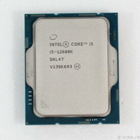 【中古】intel(インテル) Core i5 12600K 〔3.7GHz／LGA 1700〕 【262-ud】