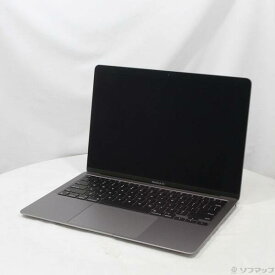 【中古】Apple(アップル) MacBook Air 13.3-inch Late 2020 MGN63J／A Apple M1 8コアCPU_7コアGPU 8GB SSD256GB スペースグレイ 〔12.6 Monterey〕 【384-ud】