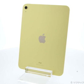 【中古】Apple(アップル) iPad 第10世代 64GB イエロー MPQ23J／A Wi-Fi 【295-ud】