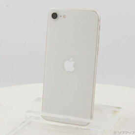 【中古】Apple(アップル) iPhone SE 第3世代 128GB スターライト MMYG3J／A SIMフリー 【384-ud】