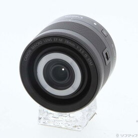 【中古】Canon(キヤノン) 〔展示品〕 EF-M28mm F3.5 マクロ IS STM EF-M2835MISSTM 【349-ud】