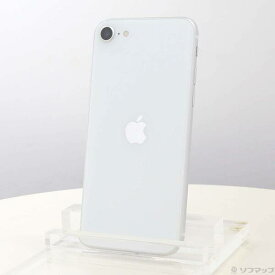 【中古】Apple(アップル) iPhone SE 第2世代 64GB ホワイト MHGQ3J／A SIMフリー 【295-ud】