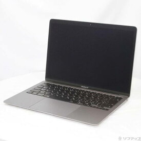 【中古】Apple(アップル) MacBook Air 13.3-inch Late 2020 MGN63J／A Apple M1 8コアCPU_7コアGPU 8GB SSD256GB スペースグレイ 〔12.6 Monterey〕 【297-ud】