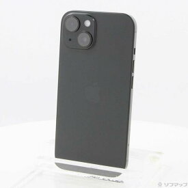 【中古】Apple(アップル) iPhone15 128GB ブラック MTMH3J／A SIMフリー 【352-ud】