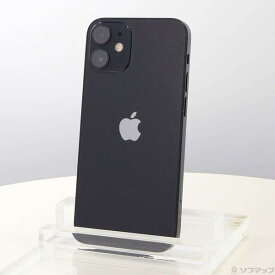 【中古】Apple(アップル) iPhone12 mini 128GB ブラック MGDJ3J／A SIMフリー 【352-ud】