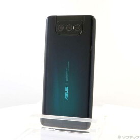 【中古】ASUS(エイスース) ZenFone 7 Pro 256GB オーロラブラック ZS671KS-BK256S8 SIMフリー 【349-ud】