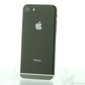 【中古】Apple(アップル) iPhone8 64GB スペースグレイ MQ782J／A SIMフリー 【198-ud】