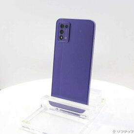 【中古】ZTE Libero 5G III 64GB パープル ZESBY1 SIMフリー 【352-ud】